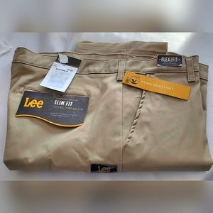 NWT LEE MEN'S KHAKI PANT 40X29